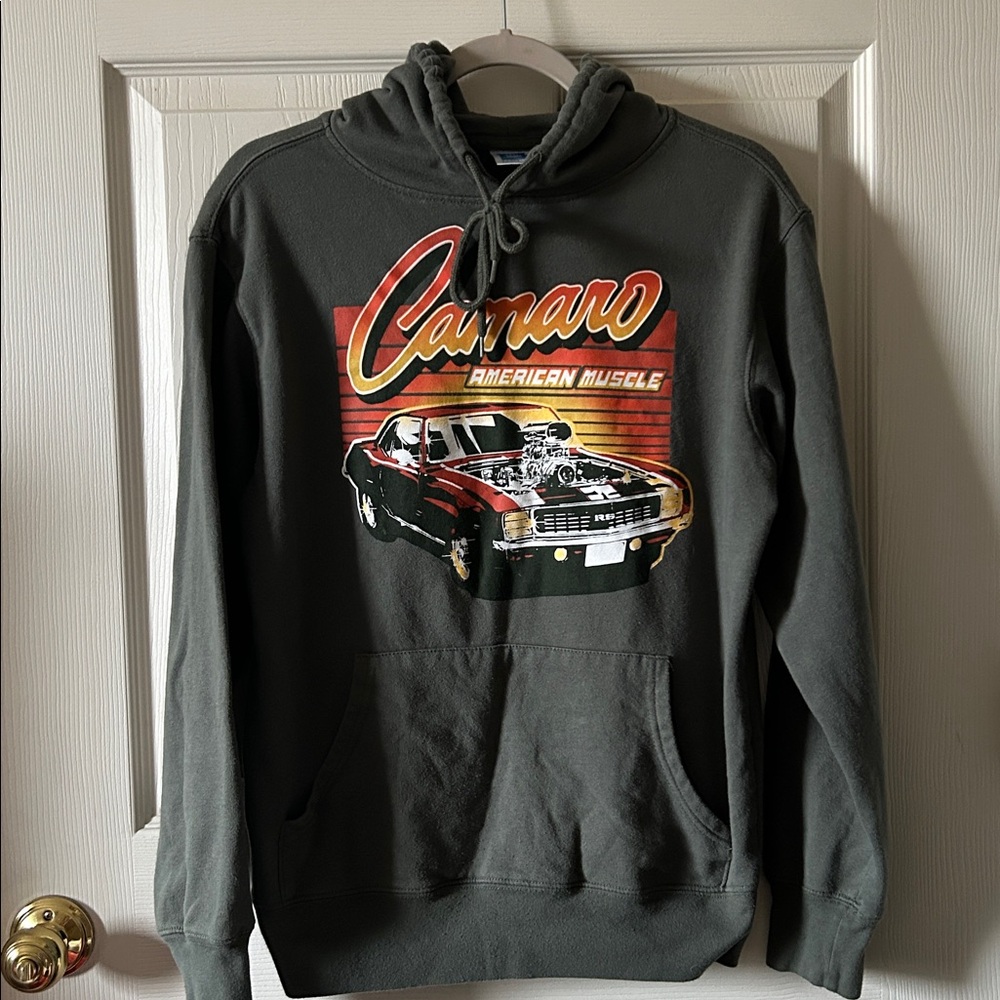 GM General Motors Camaro Hoodie Sweatshirt American Muscle Size‎ Small